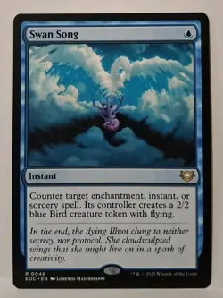 MTG Swan Song x1 Commander: Edge of Eternities Regular NM/PFresh! - Image 1