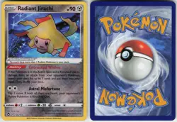 Radiant Jirachi 120/195 Radiant Rare Silver Tempest Pokemon Near Mint - Image 2