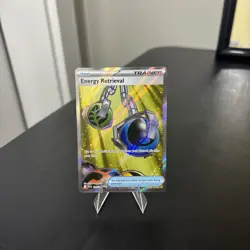 Pokemon TCG Energy Retrieval Full Art Chaos Rising CRI 108/086 NM - Image 1