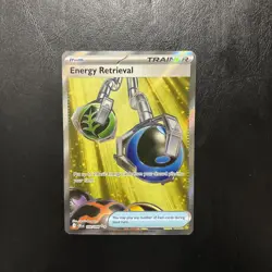 Pokemon TCG Energy Retrieval Full Art Chaos Rising CRI 108/086 NM - Image 3