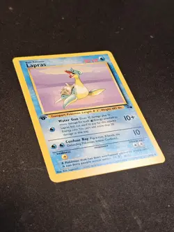 Pokemon TCG Lapras 25 Fossil 1st ed Mint Near Mint - Image 2