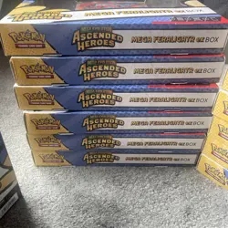 Pokemon TCG Ascended Heroes Mega Ex Feraligatr x 13 Brand New Sealed SEE DESC - Image 4