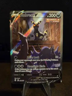 Pokemon TCG Umbreon V Alt Art 189/203 SWSH Evolving Skies 🌟PACK FRESH🌟 - Image 1