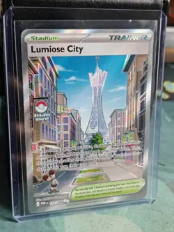 Pokemon TCG Perfect Order - Lumiose City 111/088 NM Illustration Rare Fresh Pull - Image 2