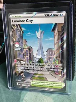 Pokemon TCG Perfect Order - Lumiose City 111/088 NM Illustration Rare Fresh Pull - Image 3