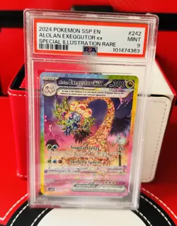 Pokemon Alolan Exeggutor ex 242/191 Surging Sparks Special Illustration Rare PS… - Image 1