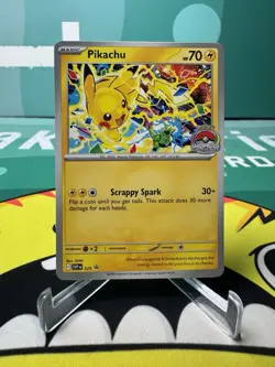 Pikachu promo 2025 World Championships SVP EN 225 Pokemon Worlds NEW - Image 1