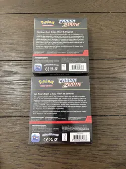 Pokemon TCG Crown Zenith Booster Bundle Lot of 2 New/Sealed - 12 Packs Total 820650858963 - Image 2