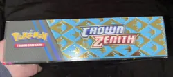 Pokemon Crown Zenith Shiny Zacian Premium Figure Collection Box 11 Booster Packs - Image 2