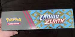 Pokemon Crown Zenith Shiny Zacian Premium Figure Collection Box 11 Booster Packs - Image 3