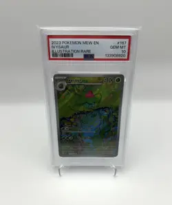 Ivysaur 167/165 - Pokemon TCG - SV 151 - Illustration Rare - PSA 10 Gem Mint - Image 1