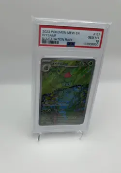 Ivysaur 167/165 - Pokemon TCG - SV 151 - Illustration Rare - PSA 10 Gem Mint - Image 3