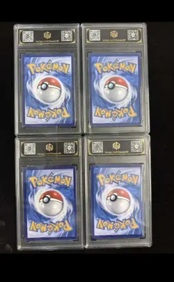 Pokemon CHN Flareon Jolteon Vaporeon Umbreon VMAX Set 4 TOC 9.5 Graded - Image 2