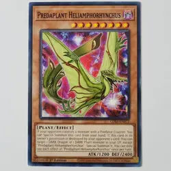 (3x) Predaplant Heliamphorhynchus - LDS3-EN072 - LP - Common - 1st ed - Yugioh - Image 1