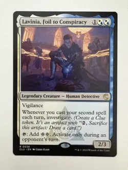 Lavinia Foil to Conspiracy MTG Magic the Gathering Card NM Near Mint CLU - Image 1