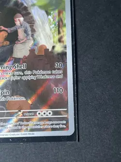 Pokemon TCG Torkoal Twilight Masquerade Holo Card 172/167 *LP Read Description* - Image 4