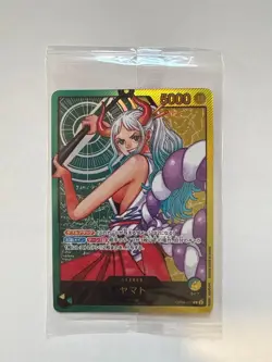 One Piece Card Yamato OP06-022 Leader Unopened Japanese - Image 1