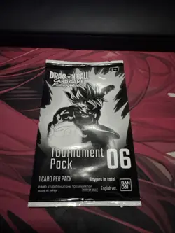 Dragon ball Fusion World Card Game Tournament Pack Volume 6 Sealed - Image 1