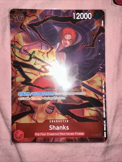 4* Shanks [OP-PR - P-097] - NM [Foil] TCG One Piece ( a playset - Image 1