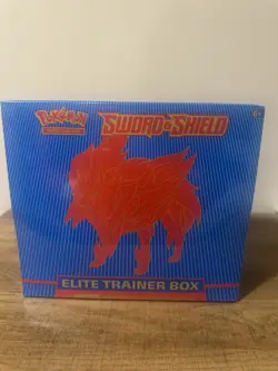 Pokemon - Sword and Shield ETB Elite Trainer Box Zamazenta Sealed - Image 1