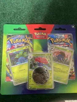 Pokemon TCG: Enhanced 2-Pack Blister - 3 Foils Oddish, Vileplume, Gloom NEW - Image 1