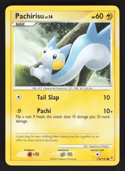 Pachirisu 118/147 Pokemon TCG Supreme Victors LP - Image 1