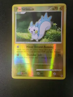 Pachirisu 35/130 Diamond & Pearl Rare Reverse Holo Pokemon TCG - VLP - Image 1