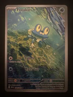 Pokemon Froakie Illustration Rare Alt Art - Mega Evolution Chaos Rising 088/086 - Image 1
