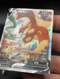 Charizard V 154/172 Full Art Alt Brilliant Stars Pokemon English NM ZP1 - Image 3