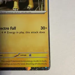 Raikou 048/132 Mega Evolution Cosmos Holo Pokemon TCG Heavy Miscut Error ‼ - Image 4