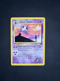 Pokemon TCG Sabrina's Haunter Gym Challenge 55/132 Regular Unlimited Uncommon - Image 1