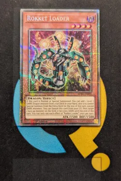 BPRO-EN001 Rokket Loader Starlight Rare 1st Edition YuGiOh - Image 1