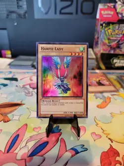 Yu-Gi-Oh! Harpie Lady LCJW-EN082 1st Edition Super Rare Near Mint - Image 1
