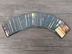 Disney Lorcana Trading Card Bundle Of 50+ Cards | Excellent Condition #213 - Image 1