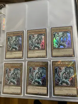 Yu-Gi-Oh! Card Lot 6 Blue-Eyes White Dragon 1st Edition Holo English Konami - Image 1