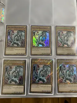 Yu-Gi-Oh! Card Lot 6 Blue-Eyes White Dragon 1st Edition Holo English Konami - Image 2