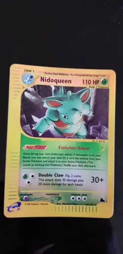 Nidoqueen Reverse Holo 22/144 Skyridge Pokemon Card - Image 1