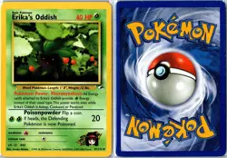Pokemon Card - Erika's Oddish 47/132 Gym Heroes Uncommon Unlimited MP - Image 3