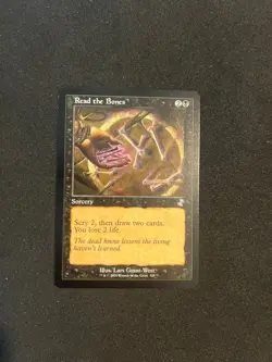 Read the Bones [Timeshifted Time Spiral Remastered] Magic MTG Cards LP - Image 1