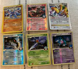 6 Pokemon Cards Gyarados G Platinum 30/127 2009 Basic HP110 Rare Holo - Image 1