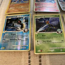 6 Pokemon Cards Gyarados G Platinum 30/127 2009 Basic HP110 Rare Holo - Image 3