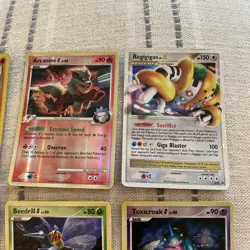 6 Pokemon Cards Gyarados G Platinum 30/127 2009 Basic HP110 Rare Holo - Image 5