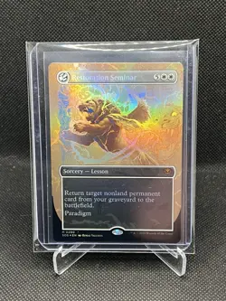 Restoration Seminar (Borderless) Secrets of Strixhaven Foil - Image 1