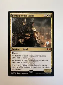 Seraph of the Scales - PROMO - MTG Ravnica Allegiance - NM - Image 1