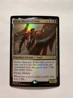 Liesa, Shroud of Dusk - FOIL - MTG Commander Legends - NM - Image 1