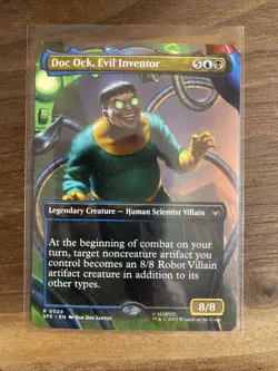 MTG Marvel Spider-Man Doc Ock, Evil Inventor R 0024 Magic The Gathering - Image 1