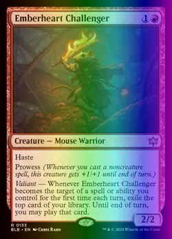 Emberheart Challenger Foil NM BLB 133 MTG Bloomburrow - Image 1