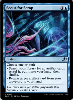 Scour for Scrap 73 UC Edge of Eternities Magic: The Gathering NM - Image 1