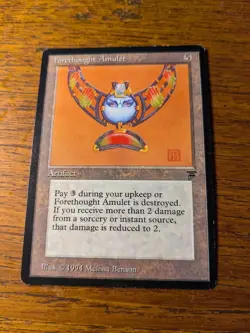 MTG Forethought Amulet - Legends - MP - Image 1