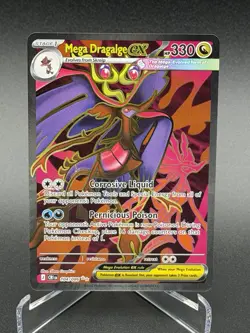 Pokemon TCG Mega Dragalge ex 104/086 Ultra Rare Full Art Chaos Rising EN - Image 1